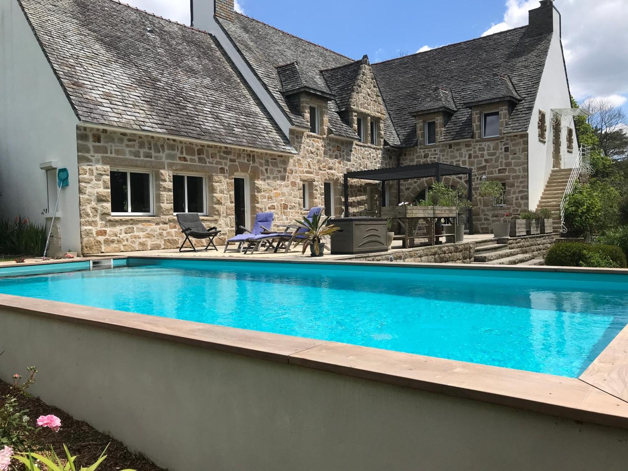 Le Pas Du Faon Bed & Breakfast Caudan Eksteriør bilde