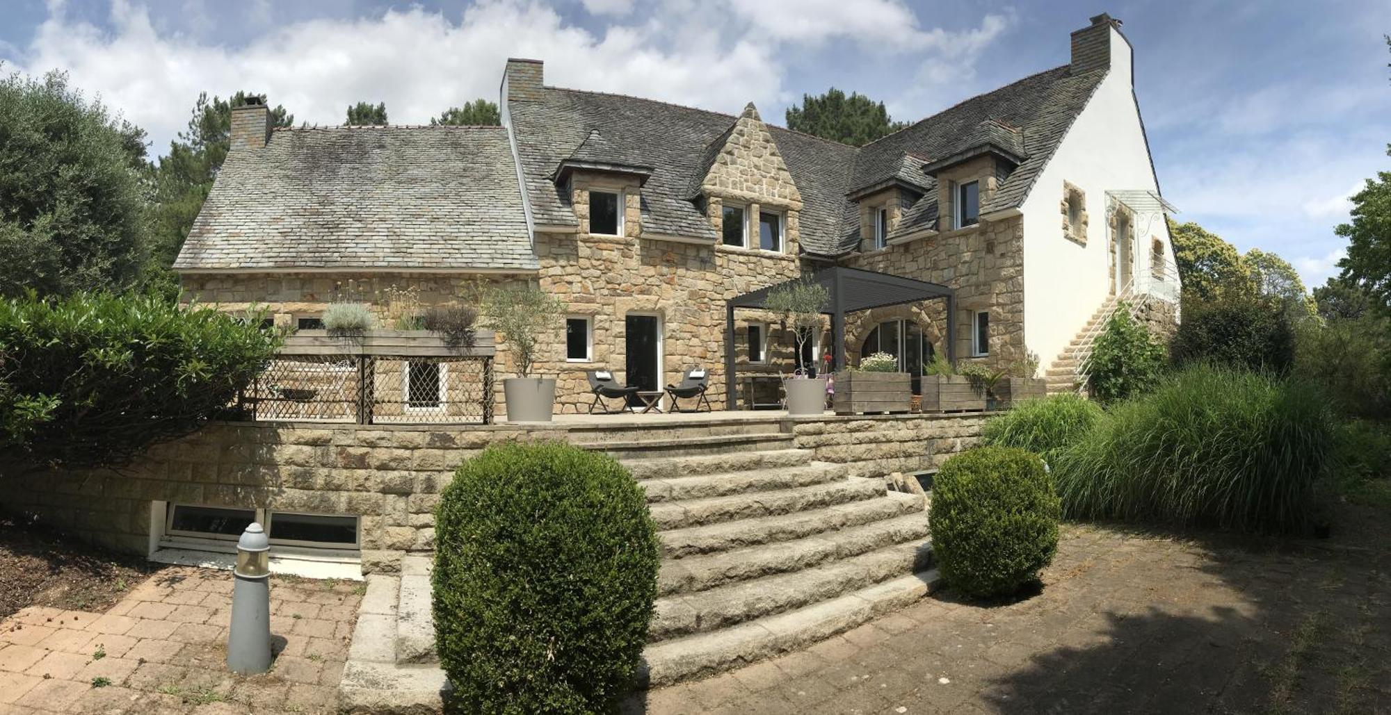 Le Pas Du Faon Bed & Breakfast Caudan Eksteriør bilde