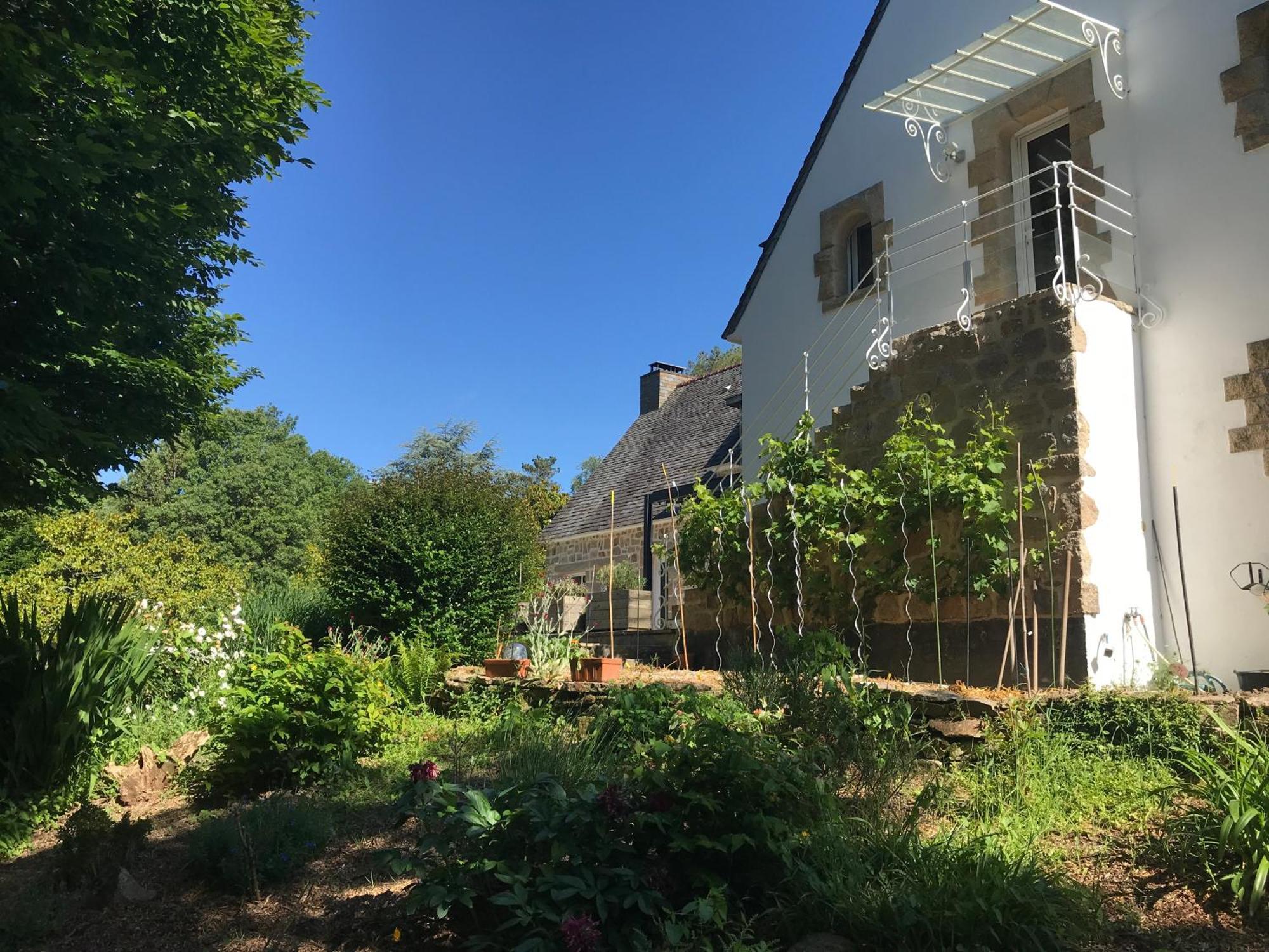 Le Pas Du Faon Bed & Breakfast Caudan Eksteriør bilde